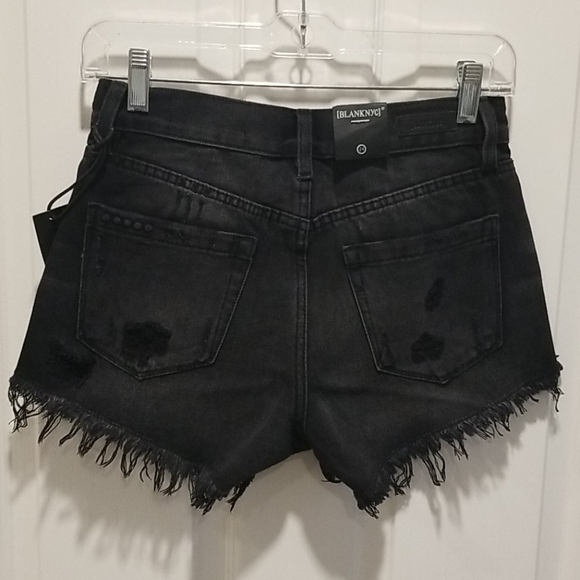 BLANKNYC cut off distressed denim shorts - Picture 2 of 5